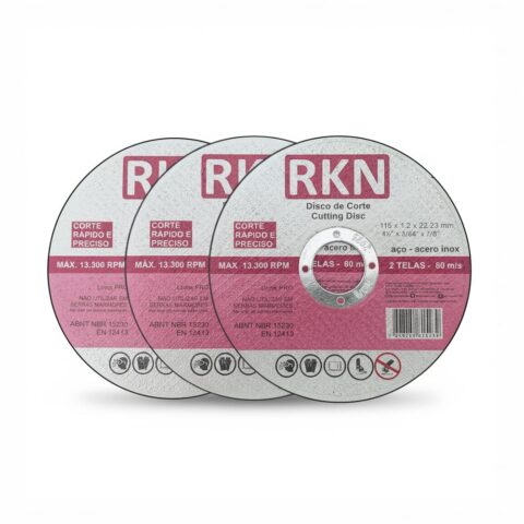 DISCO DE CORTE 115 X 1,0 X 22 MM. 2 TELAS