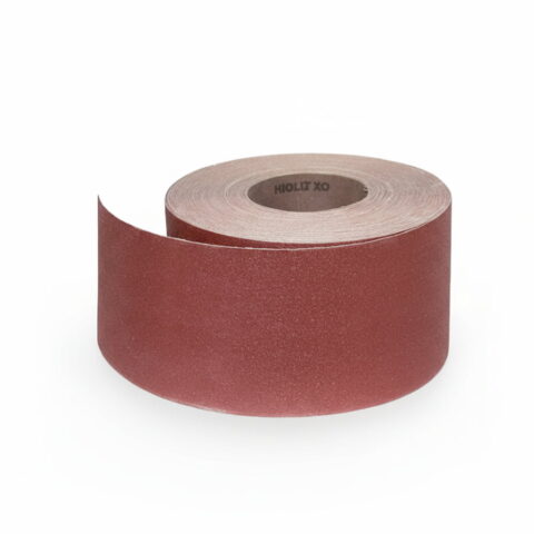 ROLO 300 MM. X 50 MT. DUR-74 (PANO FLEXIVEL) - Rolo de Lixa para Metal com Costado Flexível DUR-74.