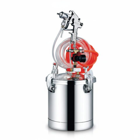 Tanque de Pressão PTI-10 Inox 10L – Com Agitador e Dupla Regulagem