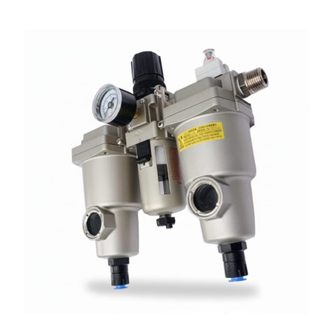 FWB-3000 | Kit Tratamento de Ar 3 Estágios (5 µm / 0,3 µm / 0,01 µm)