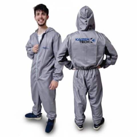 Macacão de proteção Kaizentech antiestático (ESD)