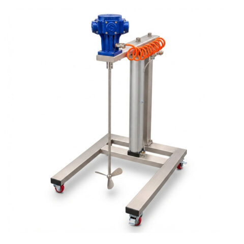 Agitador pneumático AP-A-250 com elevação automática para tambor 200 L
