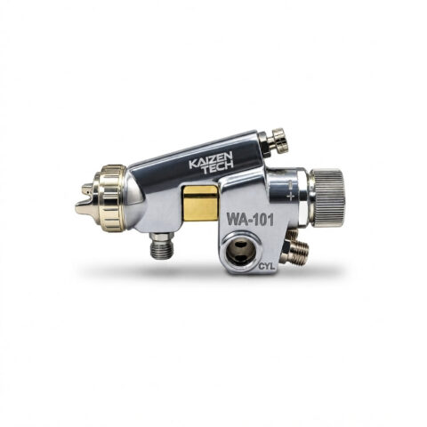 Pistola automática KaizenTech WA-101 LVLP com base de montagem